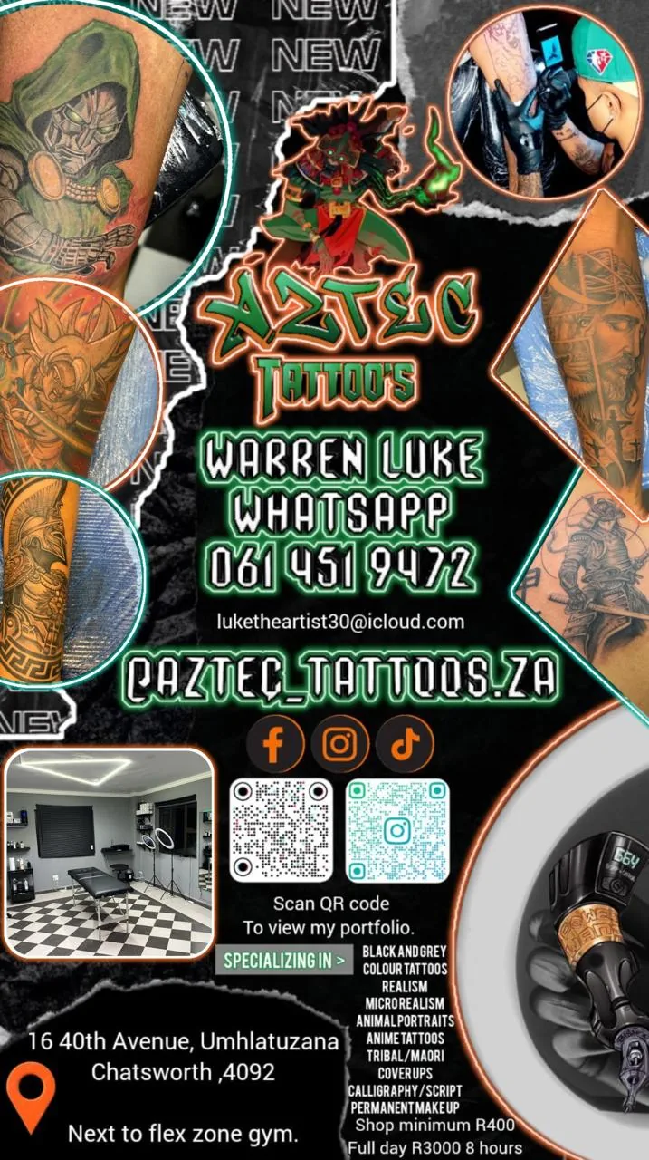 Tattoo by Aztec Tattoo Studio at Aztec Tattoo Studio