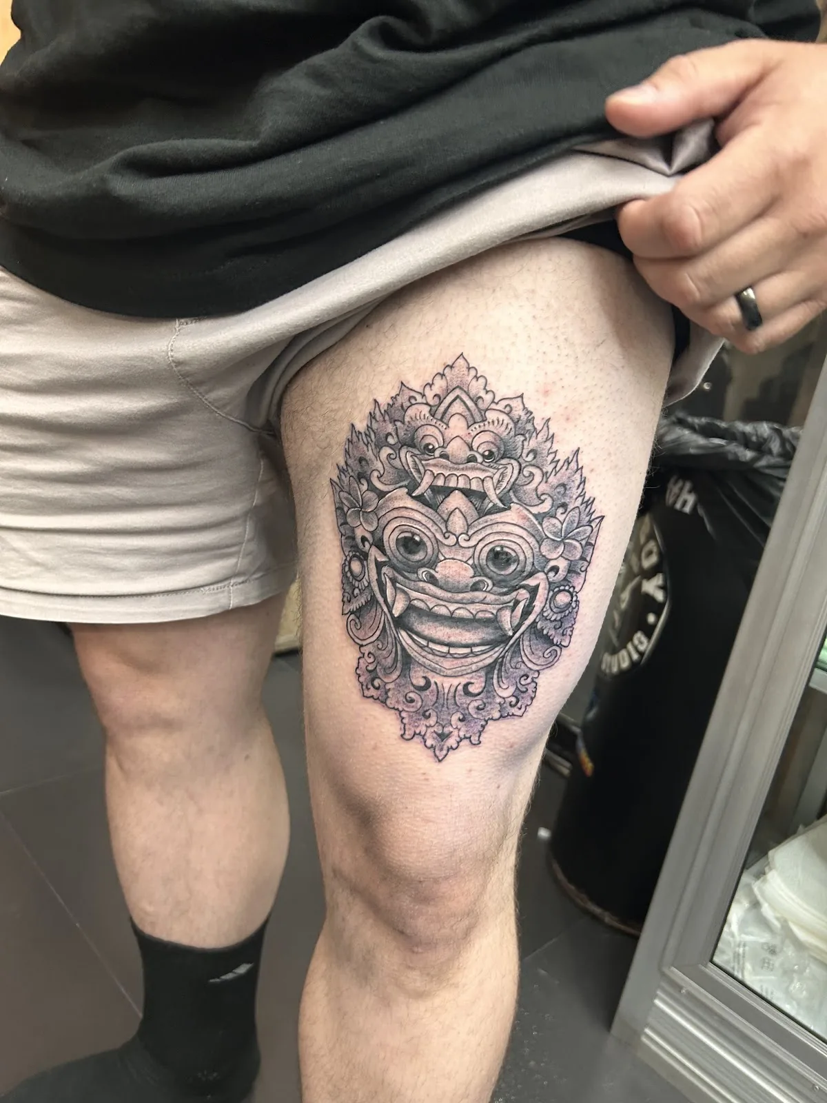 Tattoo by Bad Boy Tattoo Studio Bali at Bad Boy Tattoo Studio Bali
