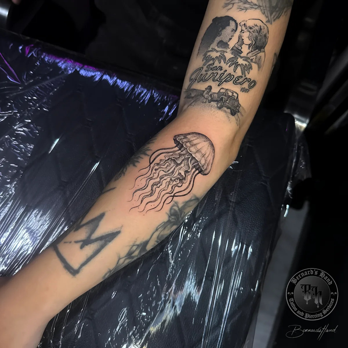 Tattoo by Bernard's Hand Studio - Tattoo, Piercing, Laser Removal, & Tarot Reading at Bernard's Hand Studio - Tattoo, Piercing, Laser Removal, & Tarot Reading