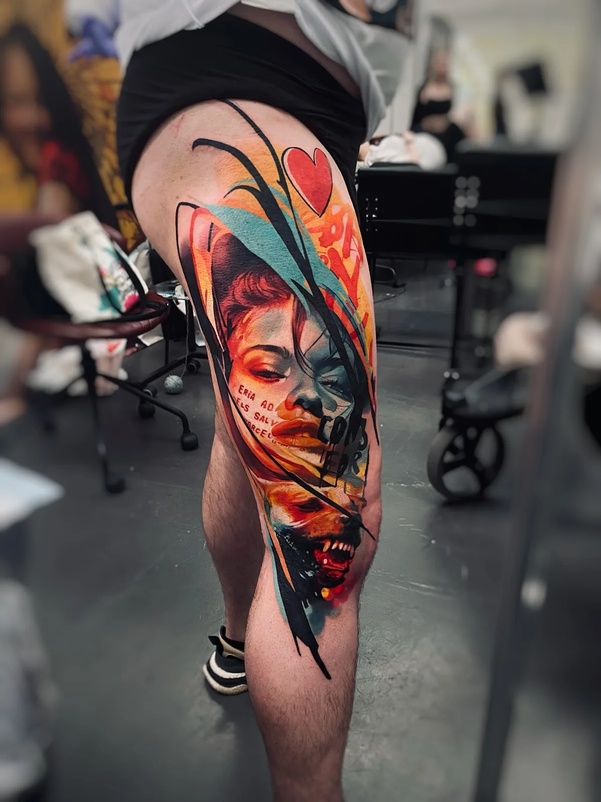 Tattoo by Боль, тату-мастерская at Боль, тату-мастерская