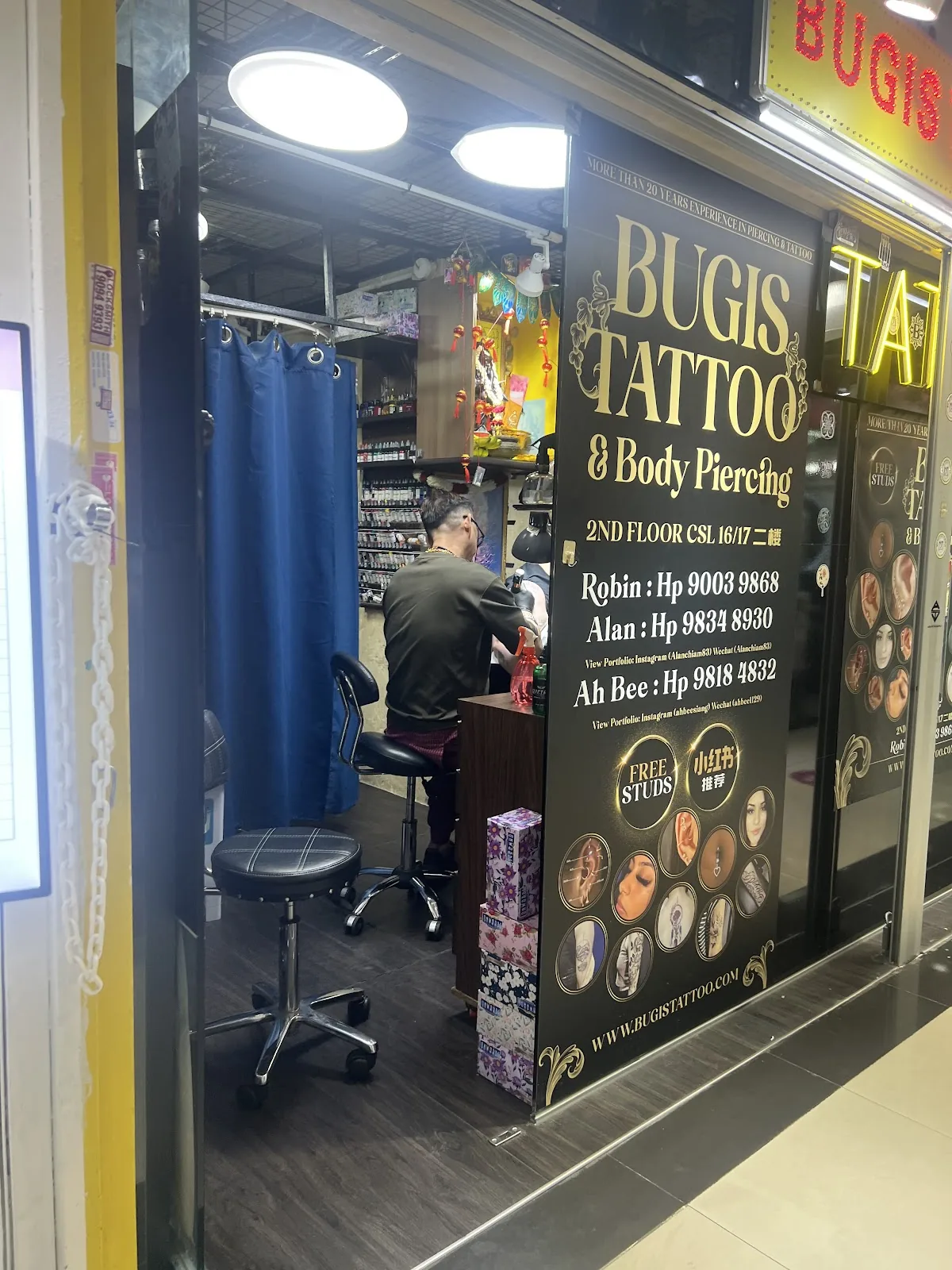 Tattoo by Bugis Tattoo at Bugis Tattoo