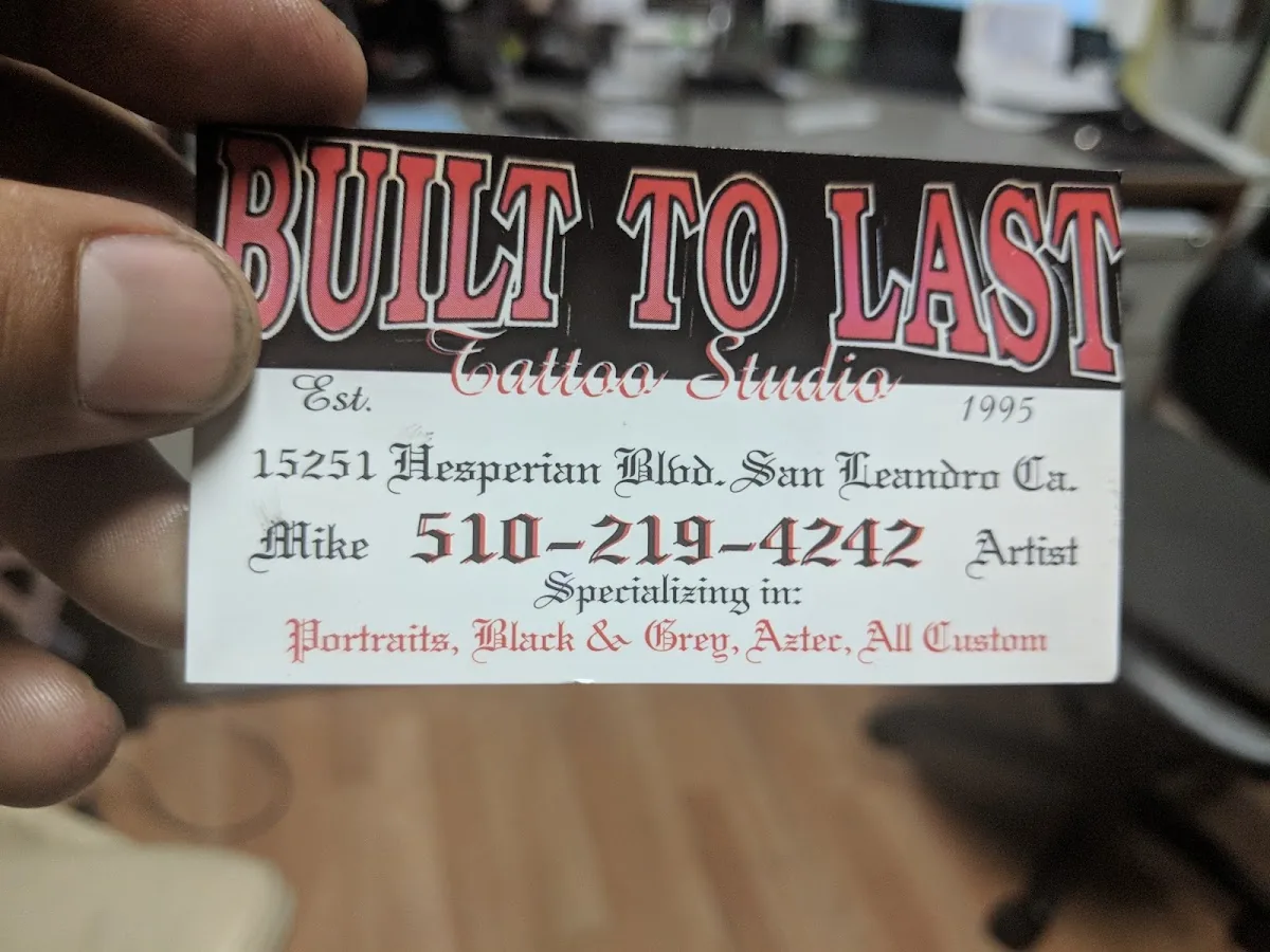 Tattoo by Built To Last at Built To Last