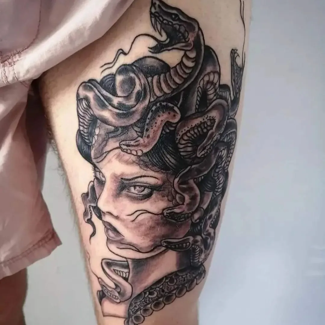 Tattoo by Cape Town Tattoos. Mr Lucky's at Cape Town Tattoos. Mr Lucky's