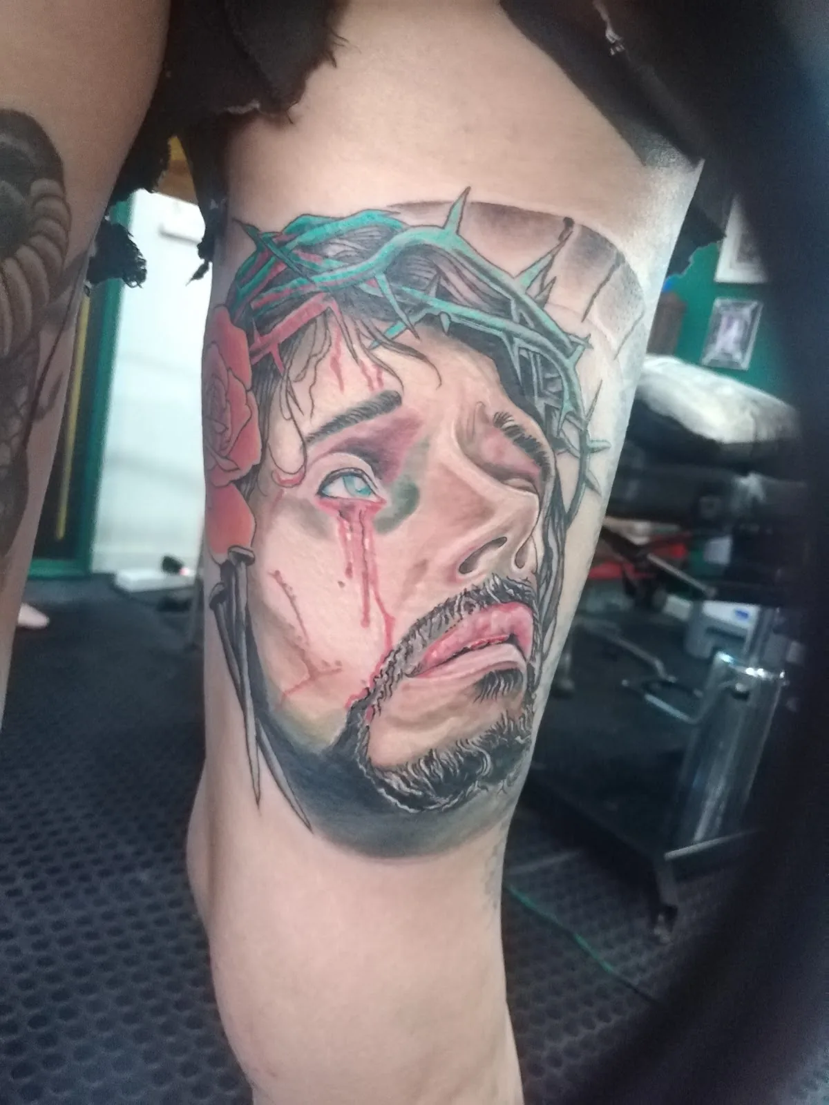 Tattoo by Cape Town Tattoos. Mr Lucky's at Cape Town Tattoos. Mr Lucky's