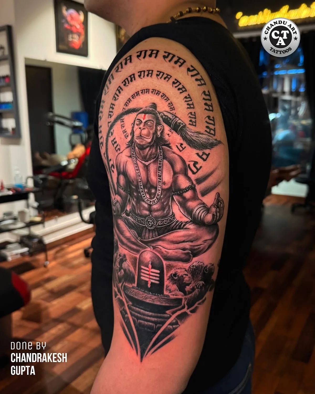 Tattoo by Chandu Art Tattoos ( Goregaon ) at Chandu Art Tattoos ( Goregaon )