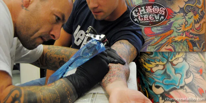 Tattoo by Chaos Crew Tattoo Studio Munich at Chaos Crew Tattoo Studio Munich