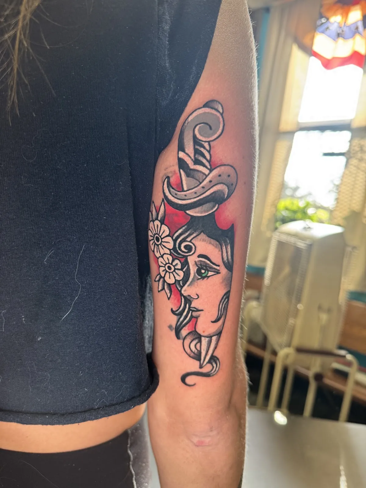 Tattoo by Cleen Rock One's Golden Skull Tattoo at Cleen Rock One's Golden Skull Tattoo