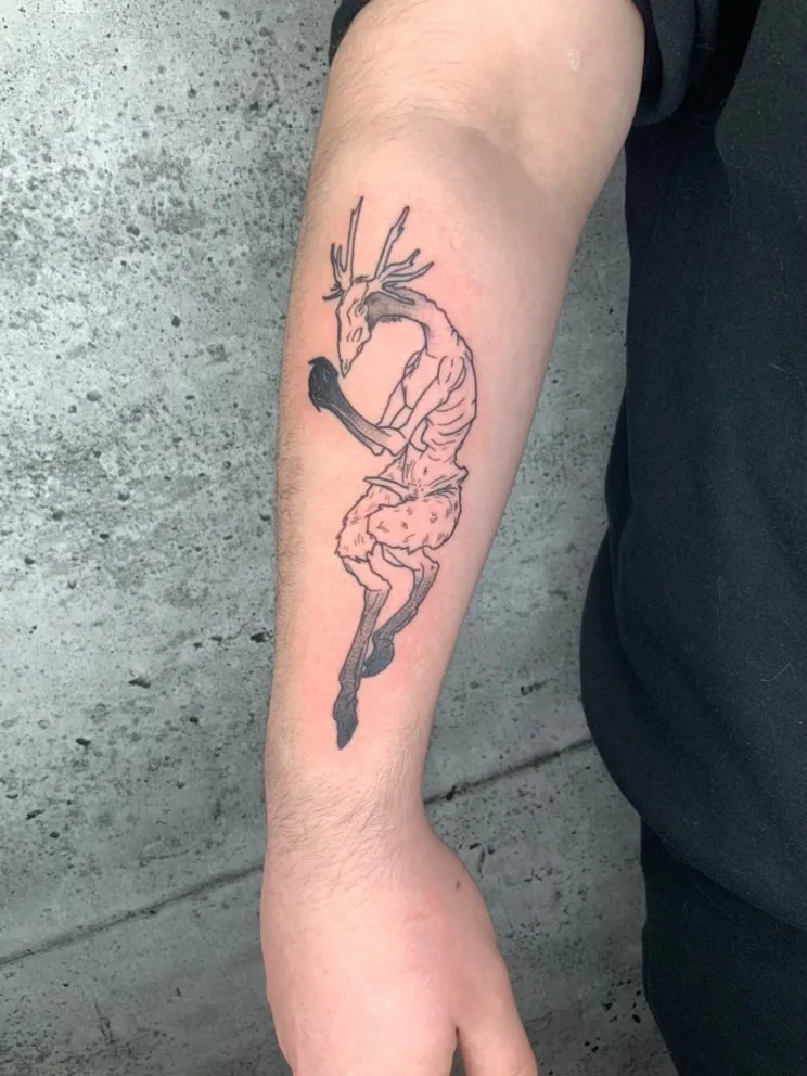 Tattoo by Cryptid Studio at Cryptid Studio