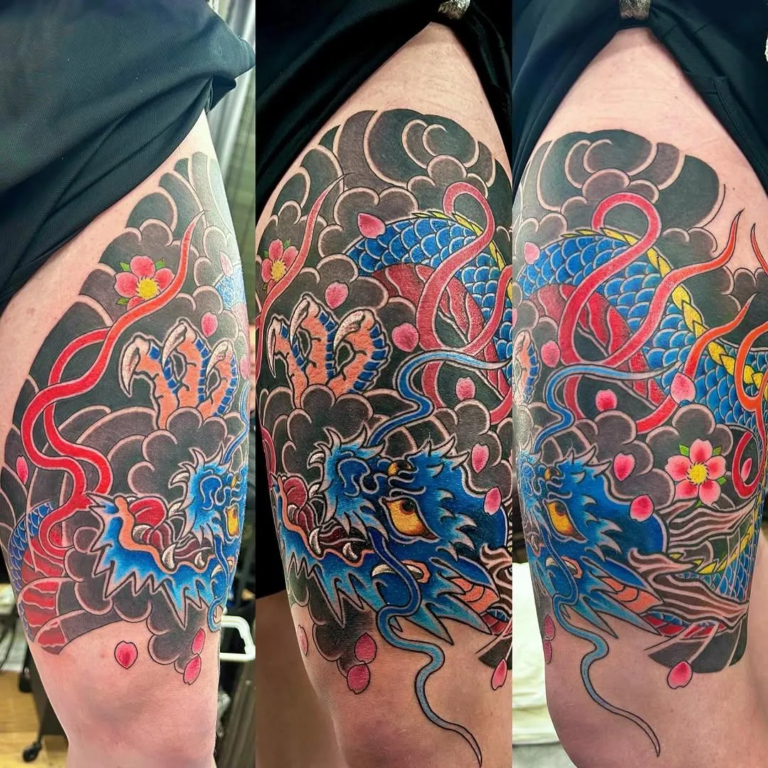 Tattoo by Crystal Tattoo Studio Harajuku at Crystal Tattoo Studio Harajuku