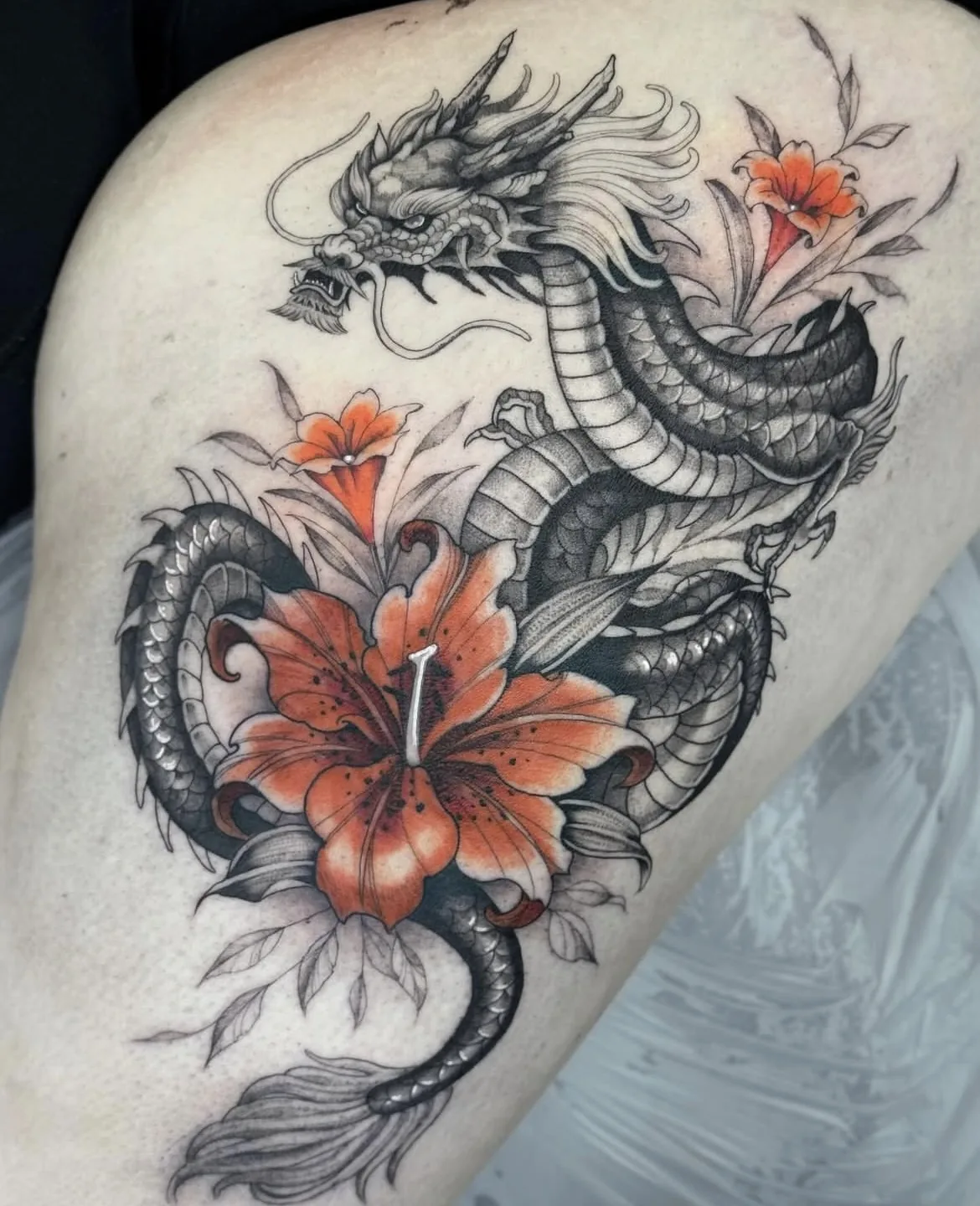 Tattoo by Crystal Tattoo Studio Harajuku at Crystal Tattoo Studio Harajuku