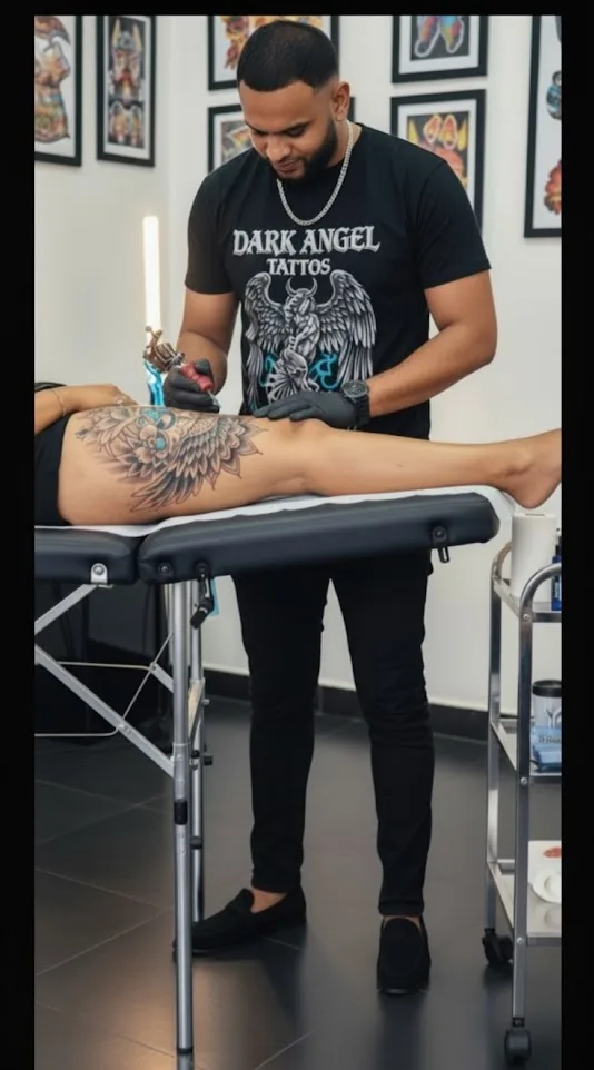 Tattoo by Dark Angel Tattoos & Body Piercing at Dark Angel Tattoos & Body Piercing