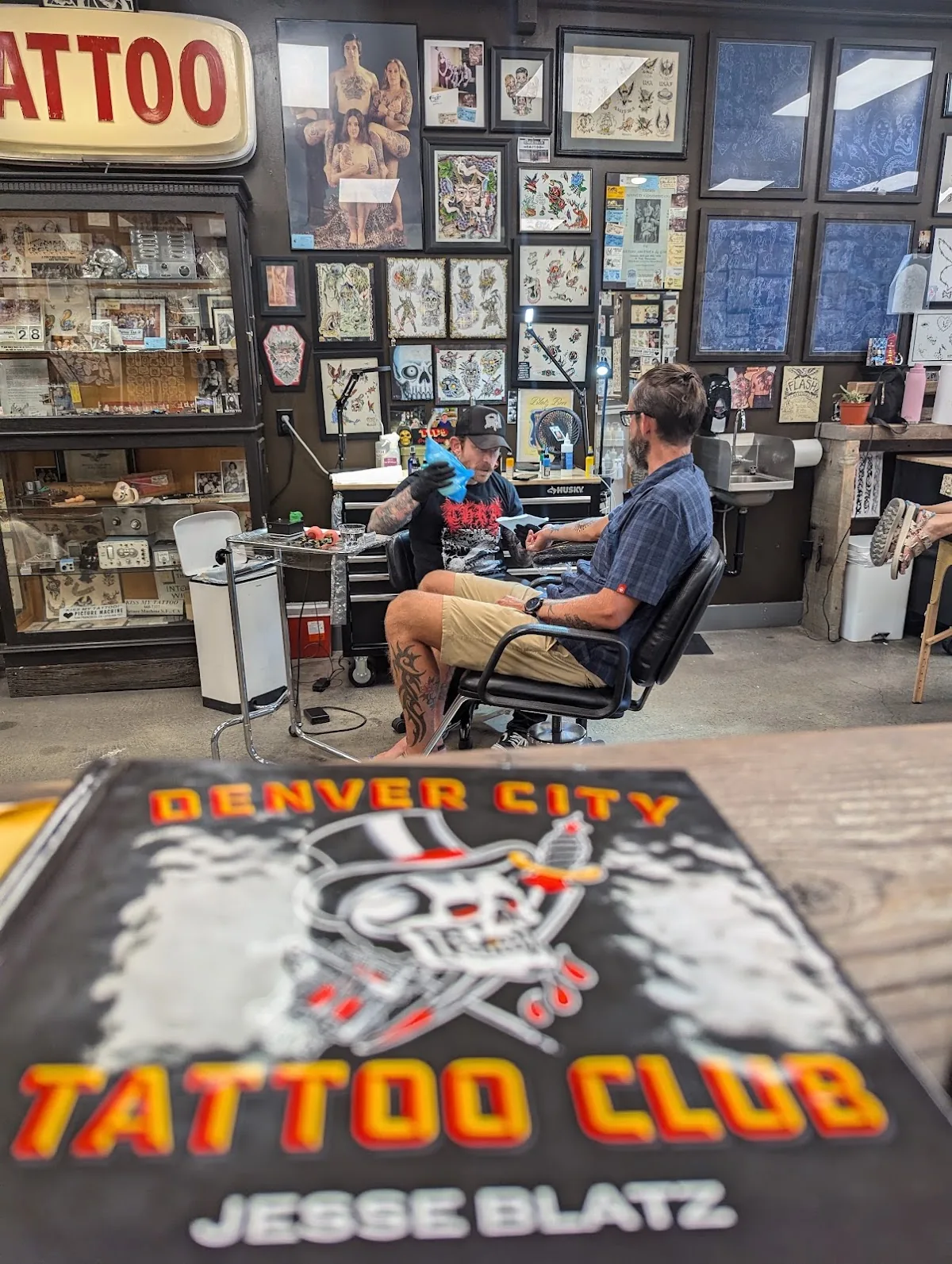 Tattoo by Denver City Tattoo Club at Denver City Tattoo Club