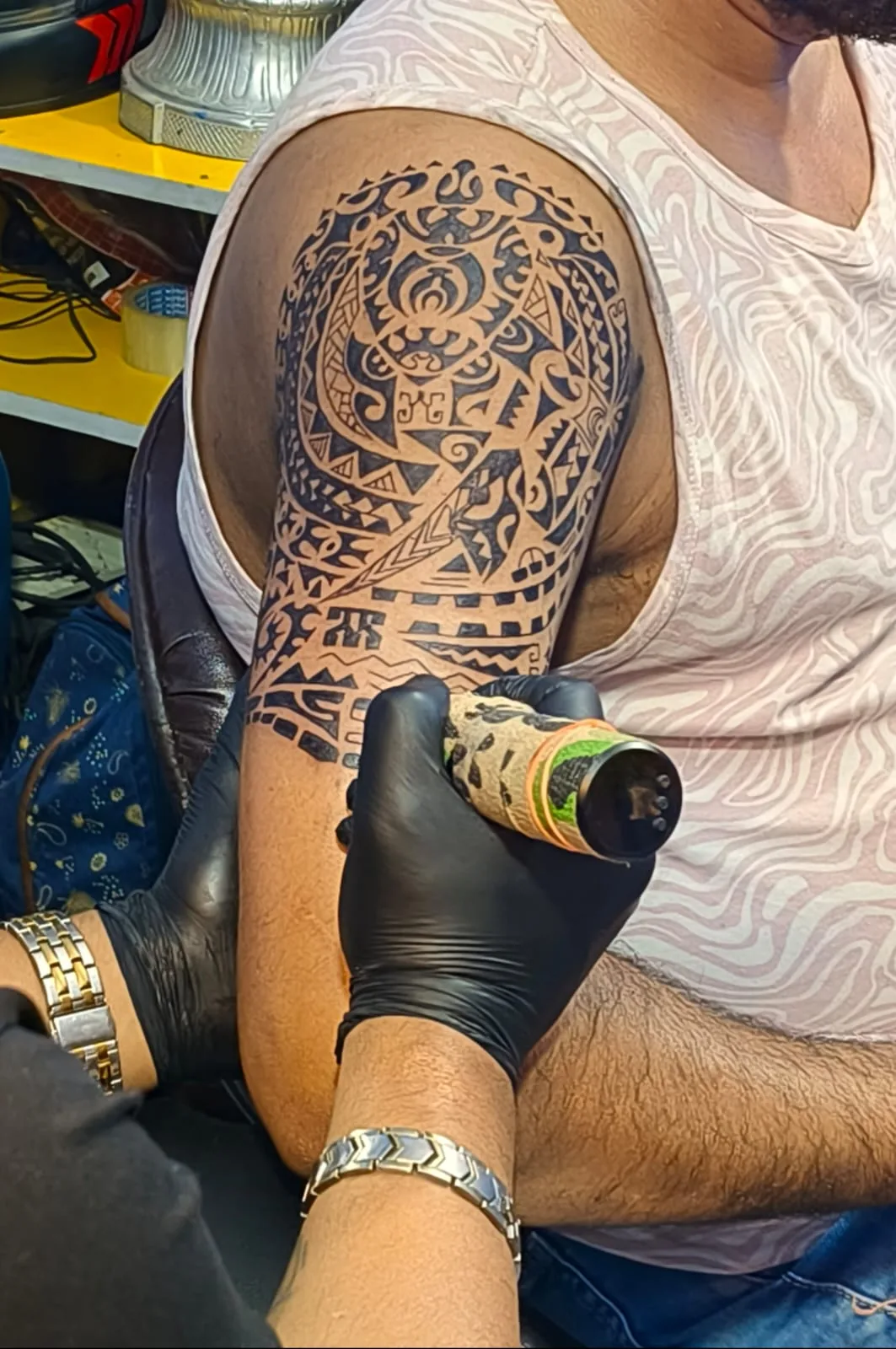 Tattoo by Devaz tattoo at Devaz tattoo