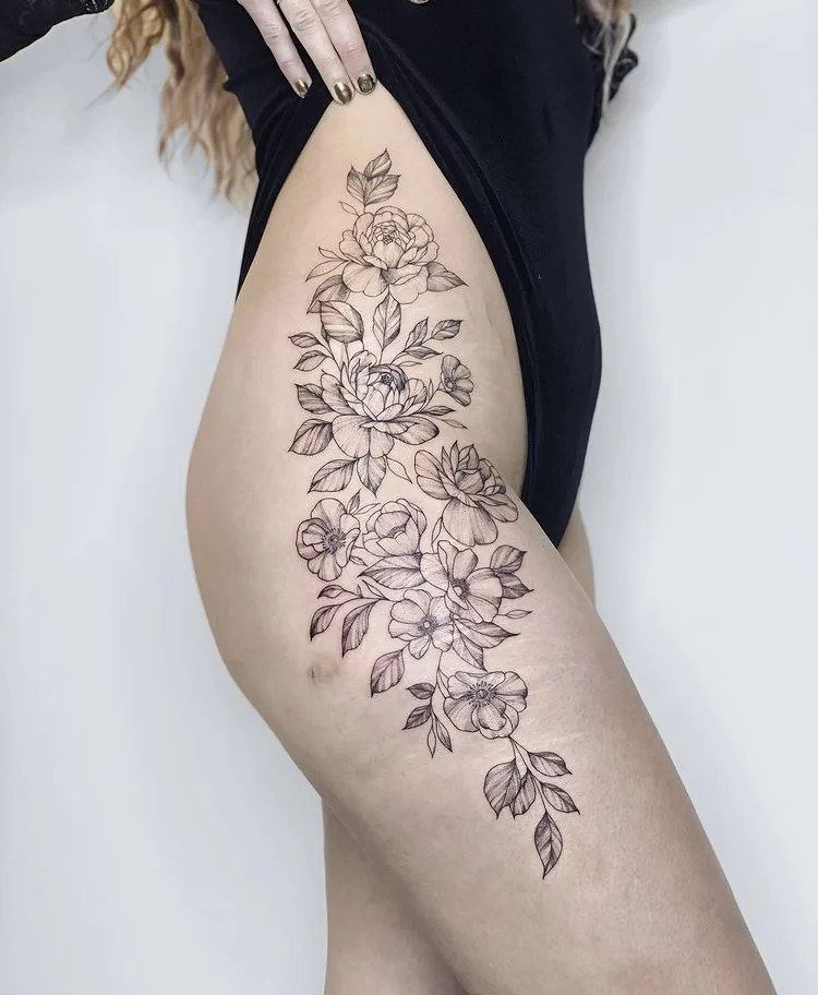 Tattoo by Downtown Paris tattoo at Downtown Paris tattoo