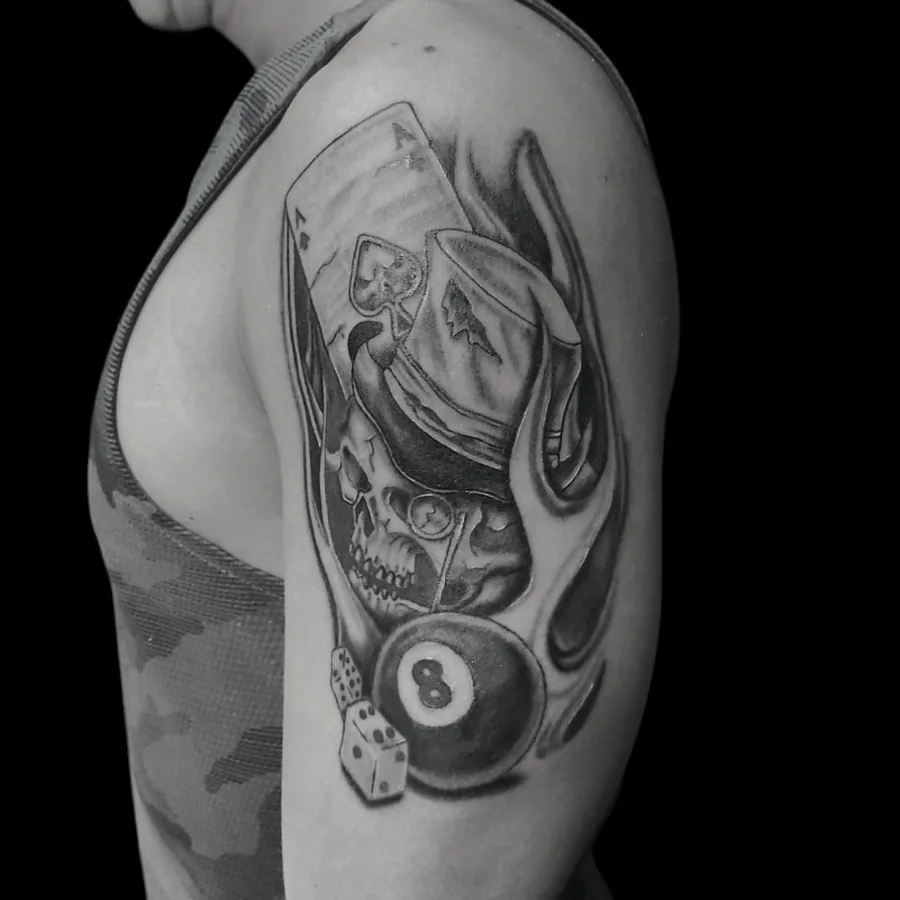 Tattoo by Dubai Tattoo by Chingtatz at Dubai Tattoo by Chingtatz