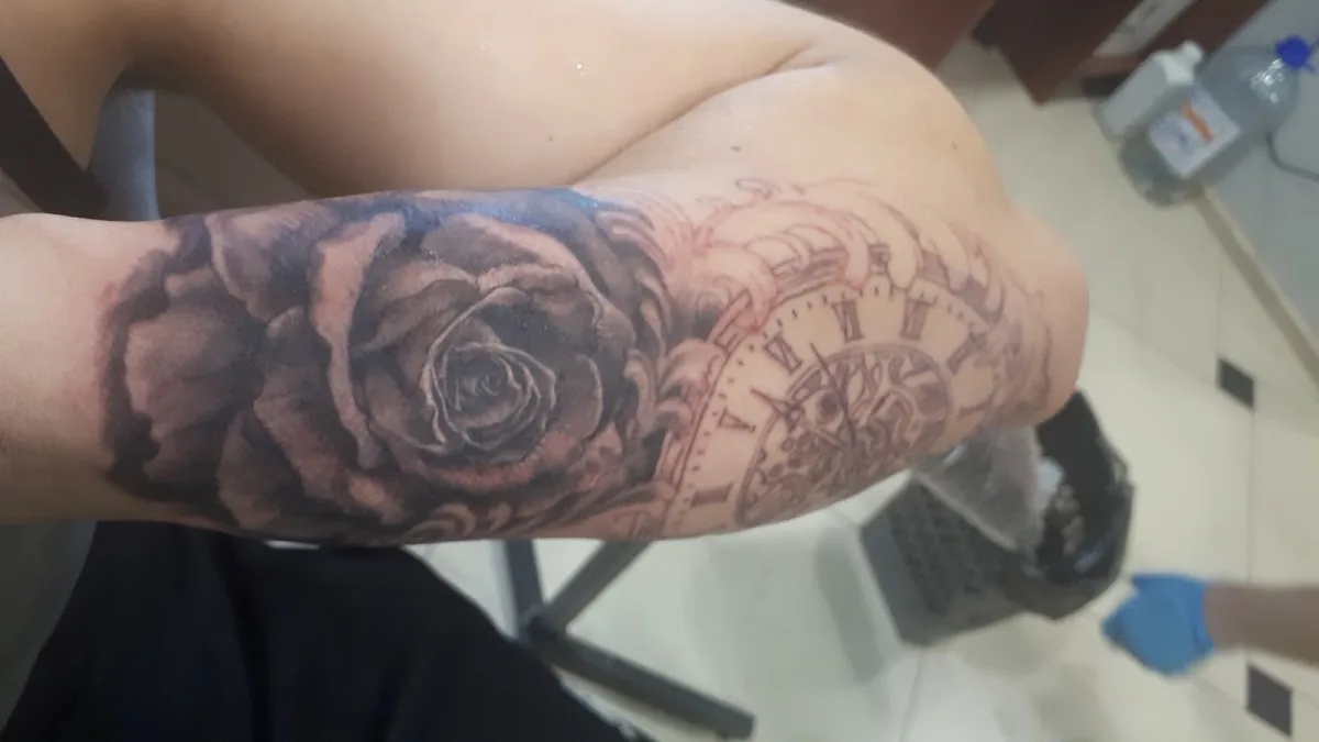 Tattoo by Джокер, тату-салон и центр по обучению татуировщиков и пирсеров at Джокер, тату-салон и центр по обучению татуировщиков и пирсеров