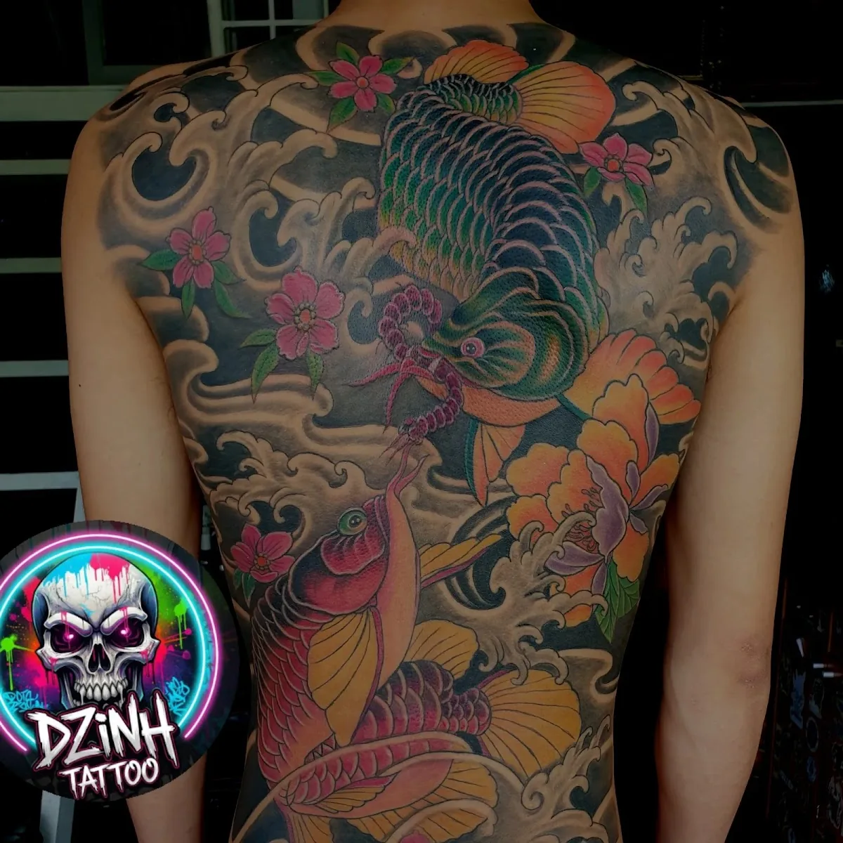 Tattoo by Dzinh Tattoo-95 Bùi Viện-District 1(tattoo studio & piercing) at Dzinh Tattoo-95 Bùi Viện-District 1(tattoo studio & piercing)