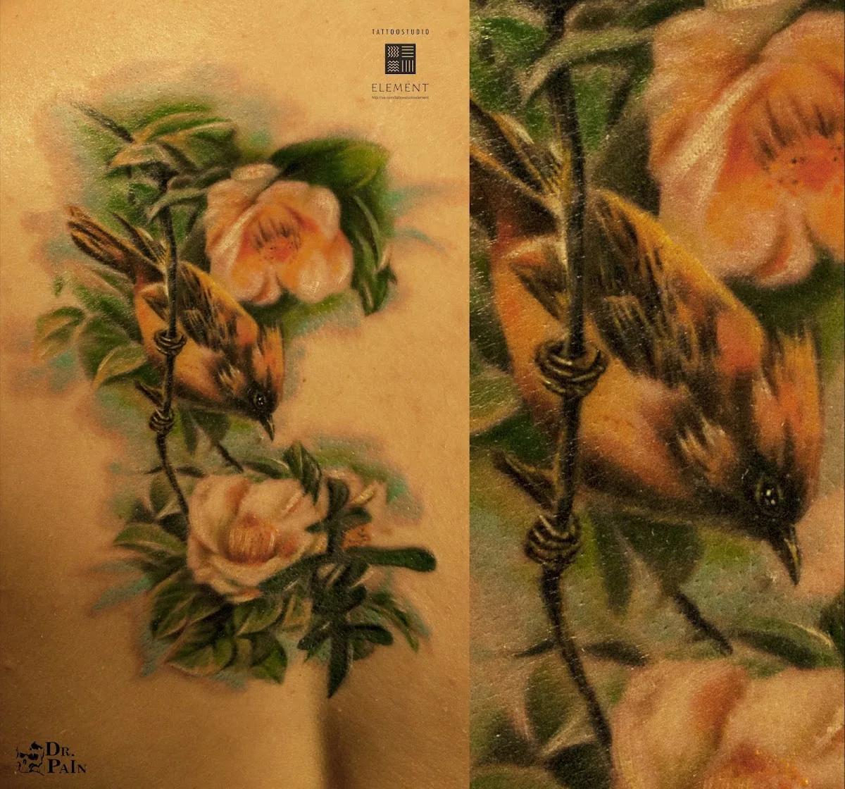 Tattoo by Элемент, тату-салон at Элемент, тату-салон