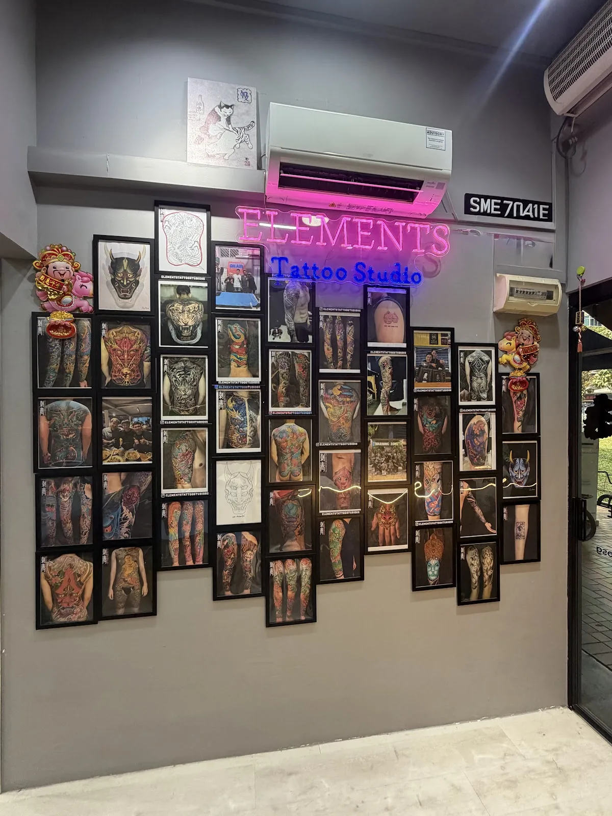 Tattoo by Elements Tattoo Studio Singapore at Elements Tattoo Studio Singapore