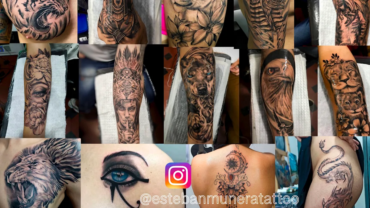 Tattoo by Esteban Munera Tattoo at Esteban Munera Tattoo