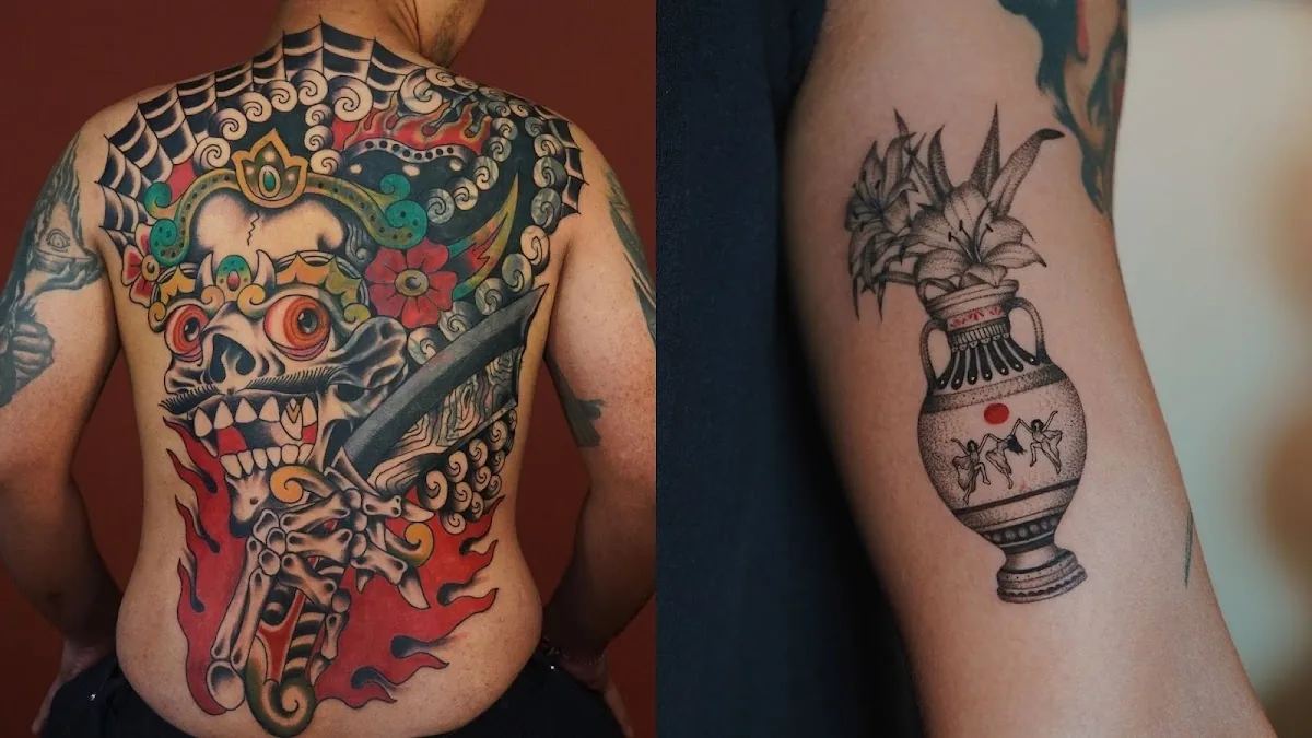 Tattoo by Fig Tree Tattoo Studio Bali | American Traditional Tattoo | Fine Line Tattoo | at Fig Tree Tattoo Studio Bali | American Traditional Tattoo | Fine Line Tattoo |