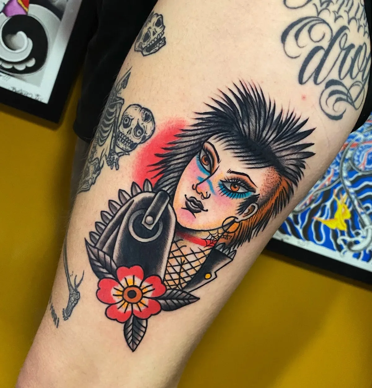 Tattoo by Flash Black Tattoo Studio at Flash Black Tattoo Studio