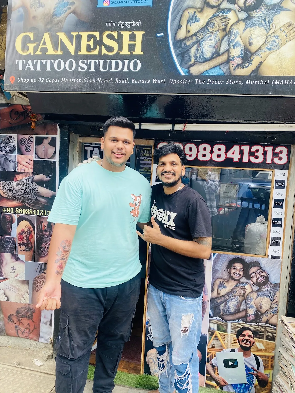 Tattoo by Ganesh tattoo studio at Ganesh tattoo studio