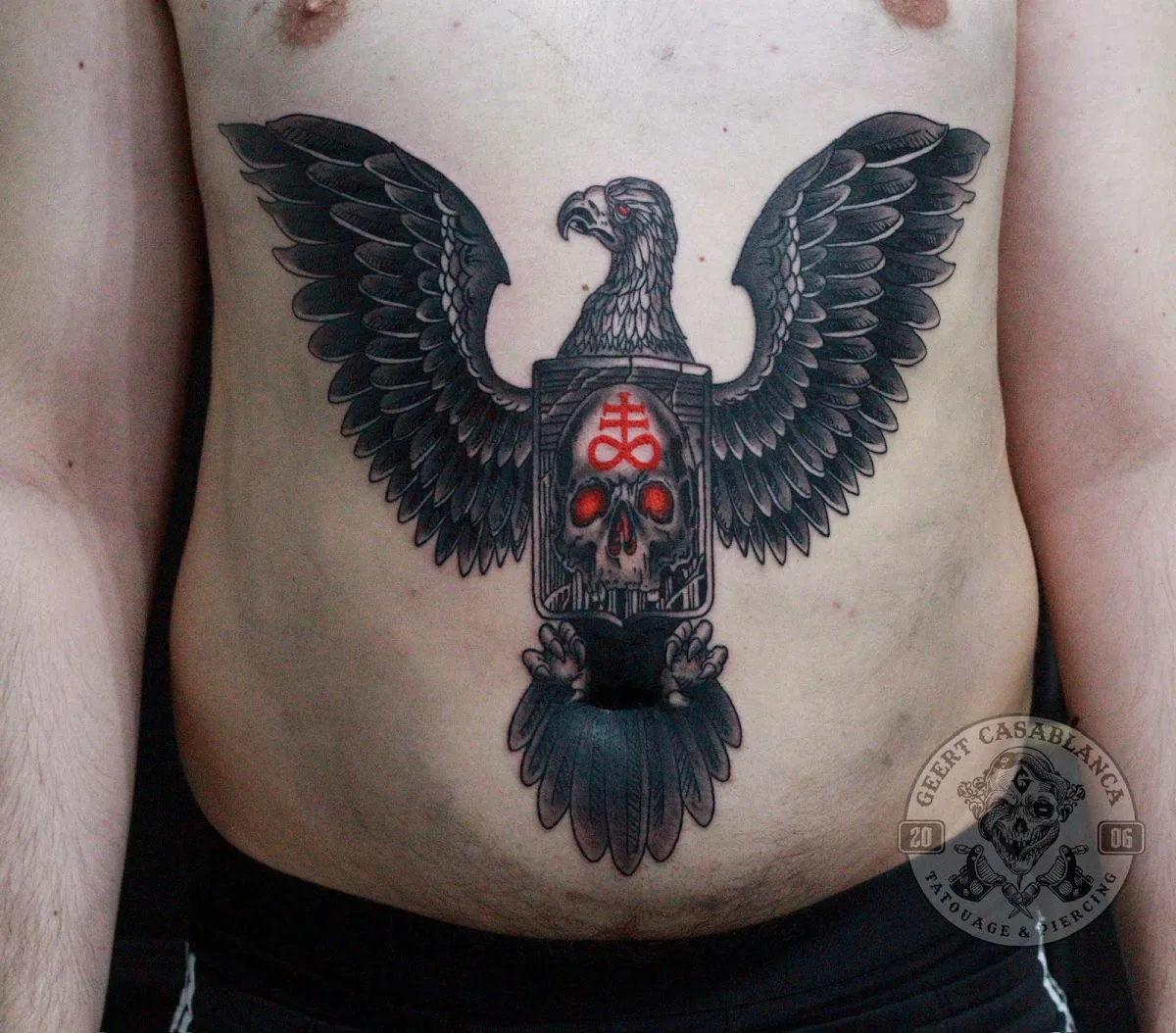 Tattoo by Geert Tattoo Piercing Casablanca at Geert Tattoo Piercing Casablanca