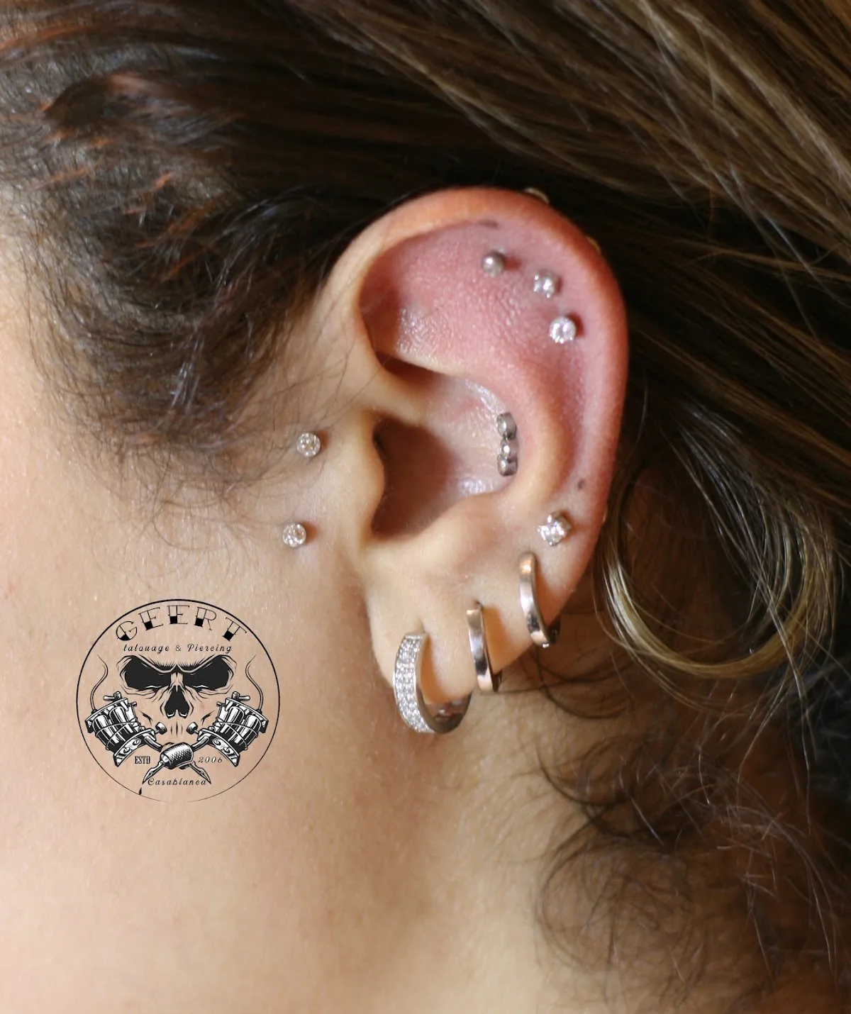 Tattoo by Geert Tattoo Piercing Casablanca at Geert Tattoo Piercing Casablanca