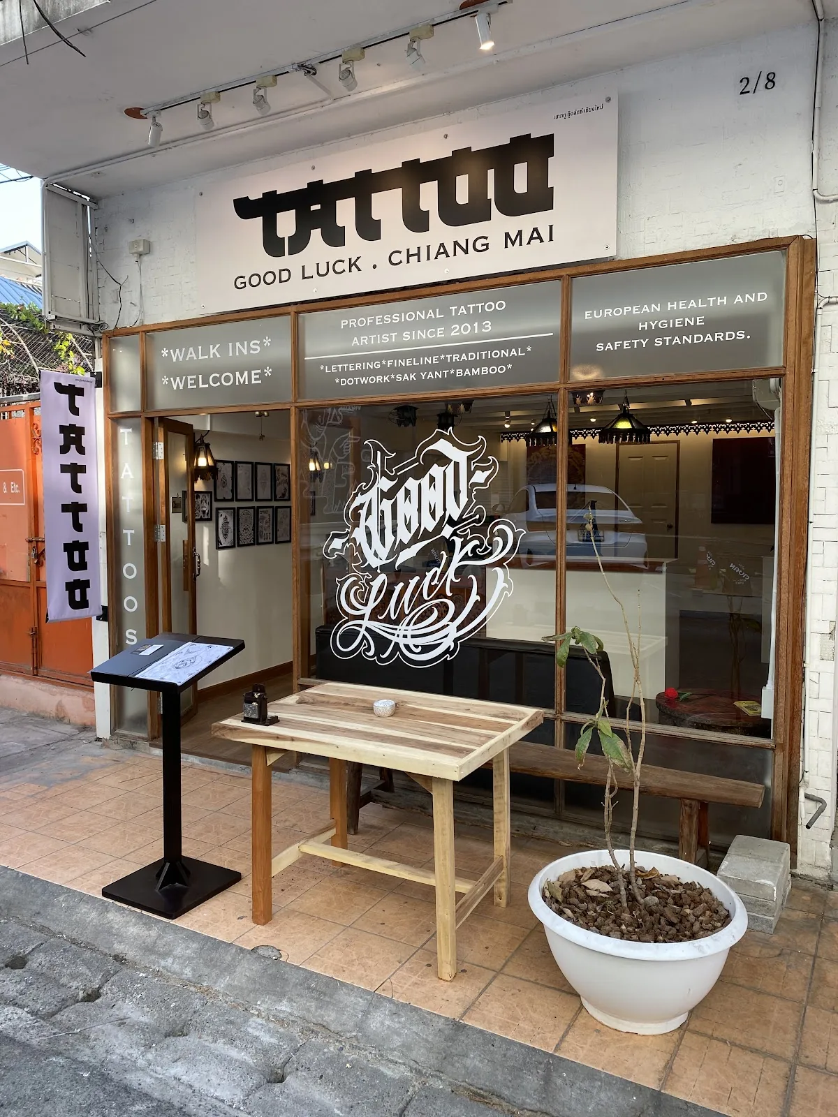 Tattoo by Good Luck Tattoo Chiang Mai at Good Luck Tattoo Chiang Mai