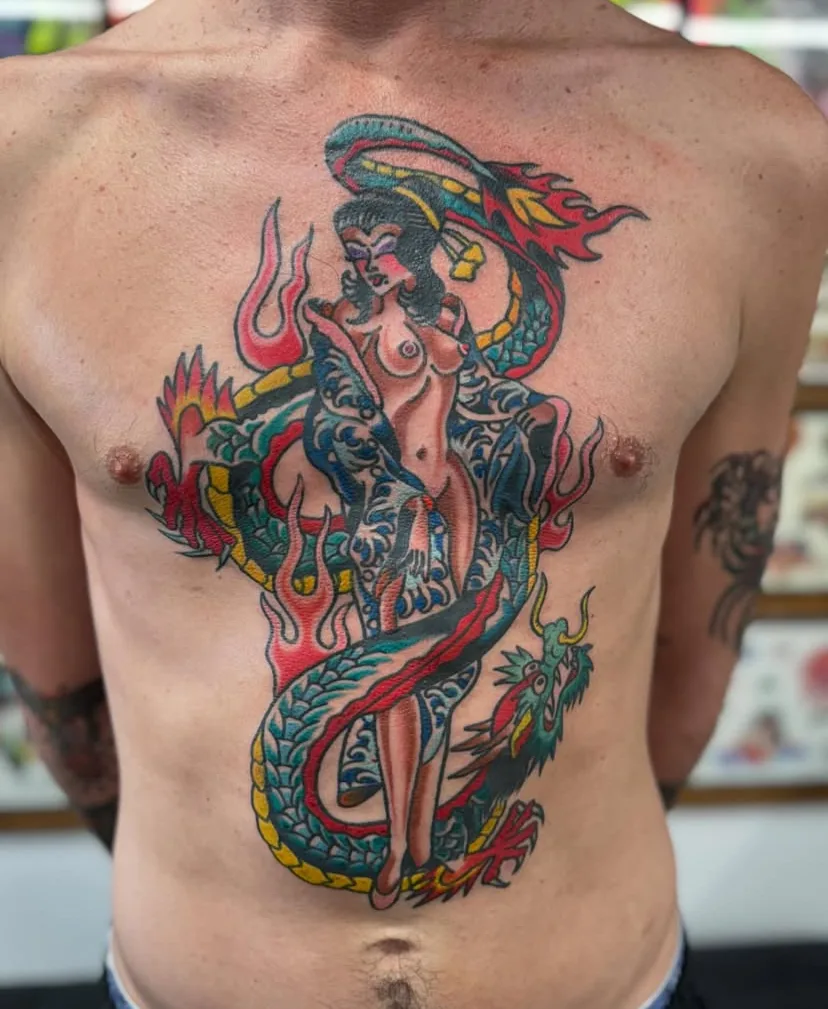 Tattoo by Good Luck Tattoo at Good Luck Tattoo