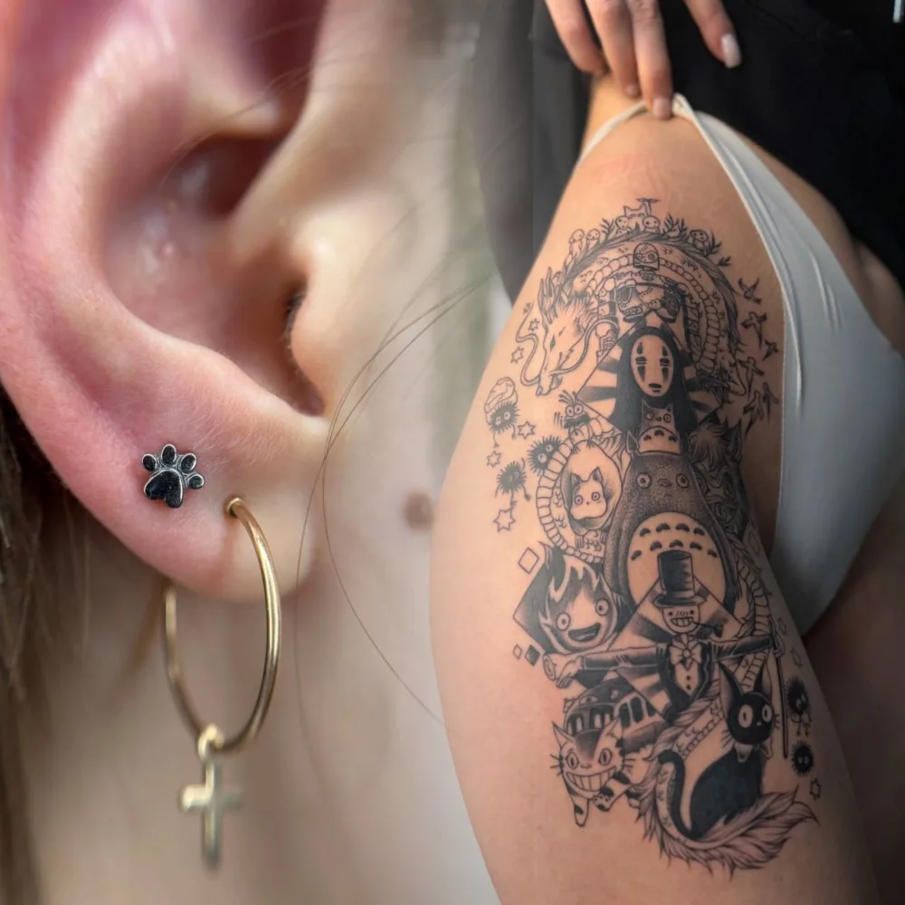 Tattoo by Green Room, студия татуировки и пирсинга at Green Room, студия татуировки и пирсинга