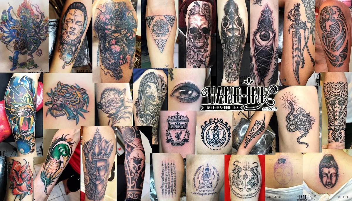 Tattoo by Hand-ink tattoo studio cnx at Hand-ink tattoo studio cnx