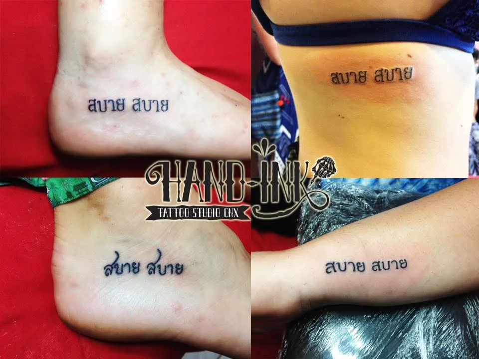 Tattoo by Hand-ink tattoo studio cnx at Hand-ink tattoo studio cnx