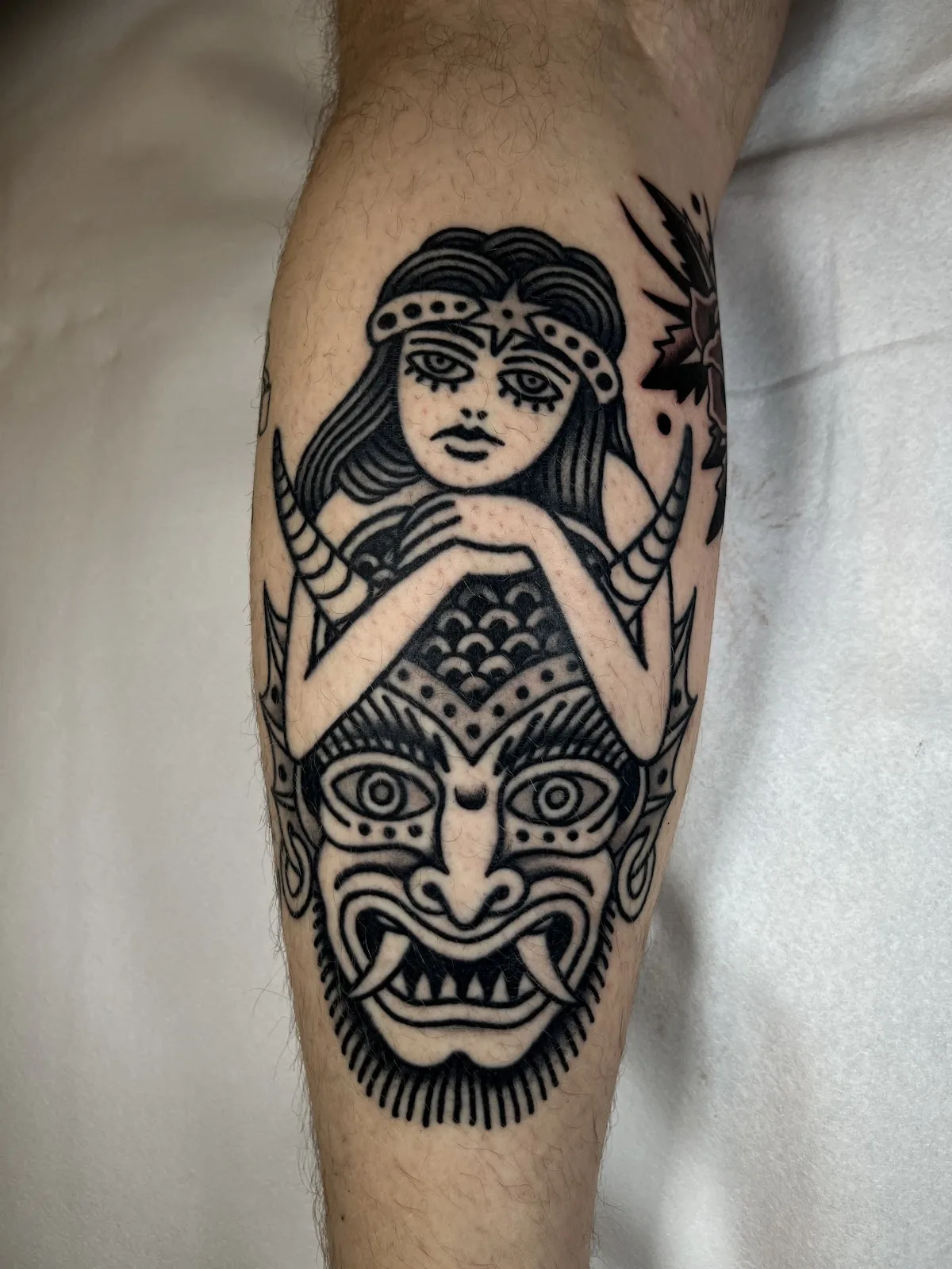 Tattoo by Heavy Black Tattoo Studio at Heavy Black Tattoo Studio