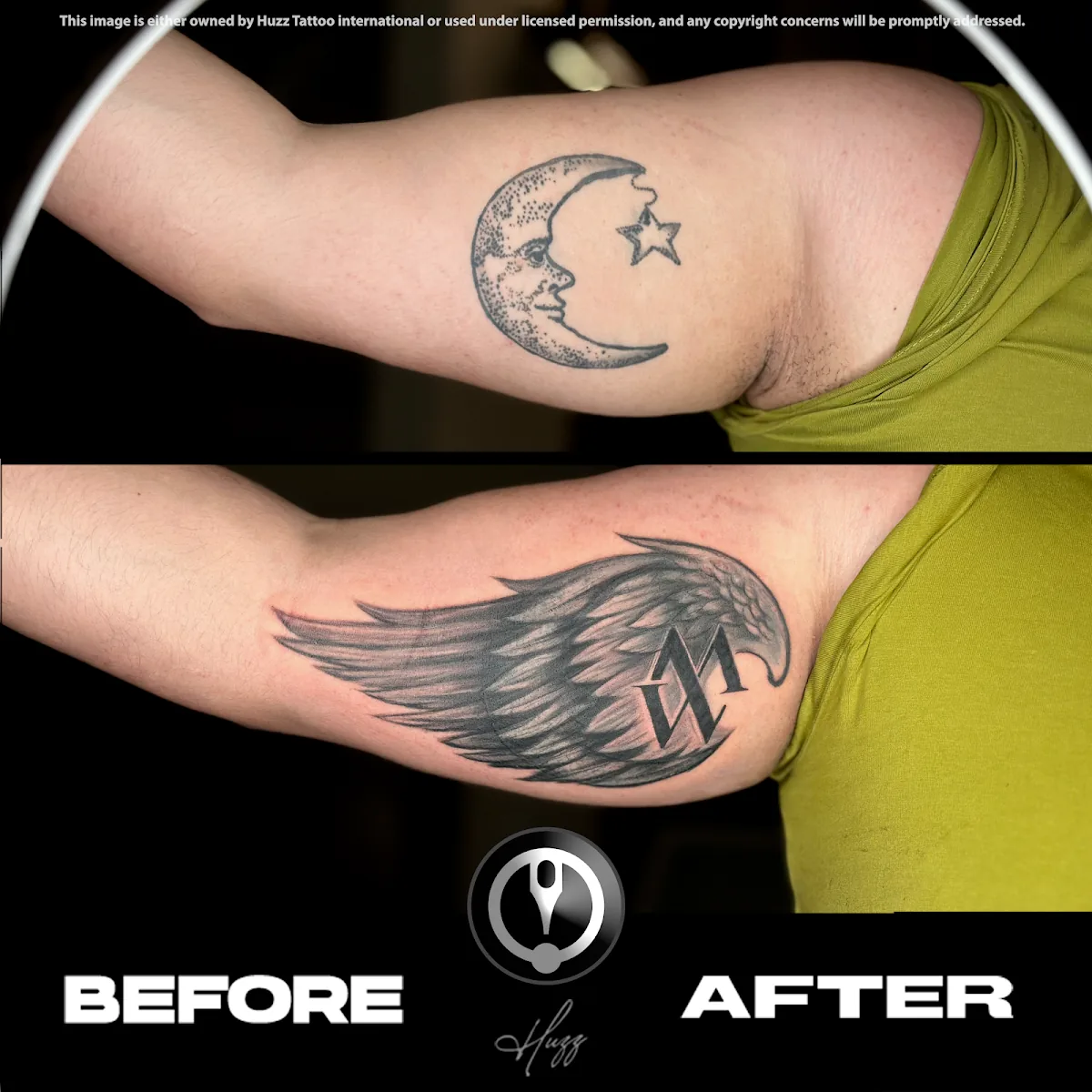 Tattoo by Huzz Tattoo in Dubai at Huzz Tattoo in Dubai