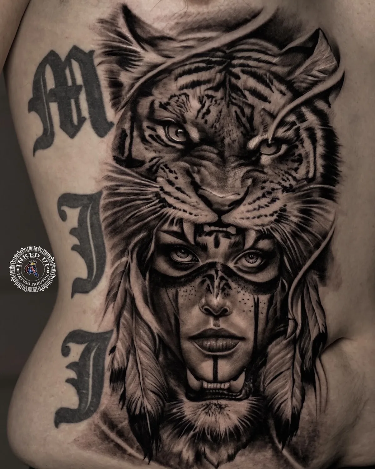 Tattoo by Inked Up Tattoo Parlour at Inked Up Tattoo Parlour