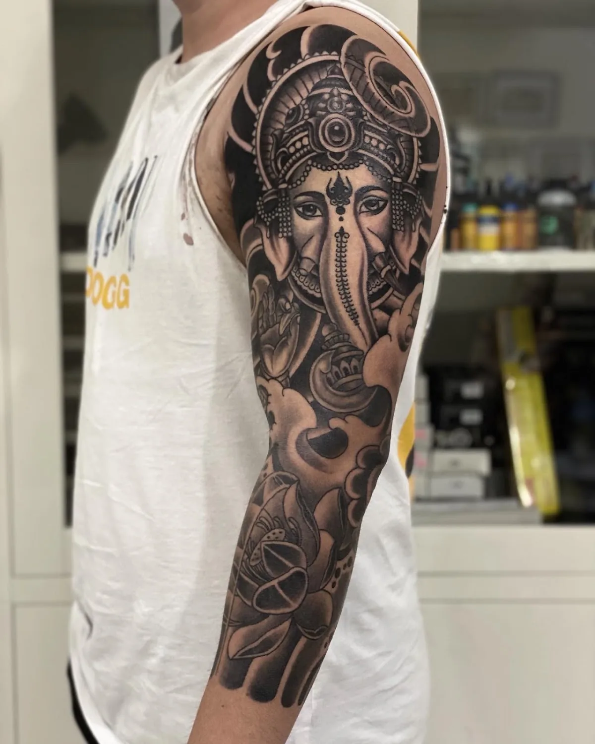 Tattoo by Jakarta Blackwork Tattoo Studio at Jakarta Blackwork Tattoo Studio