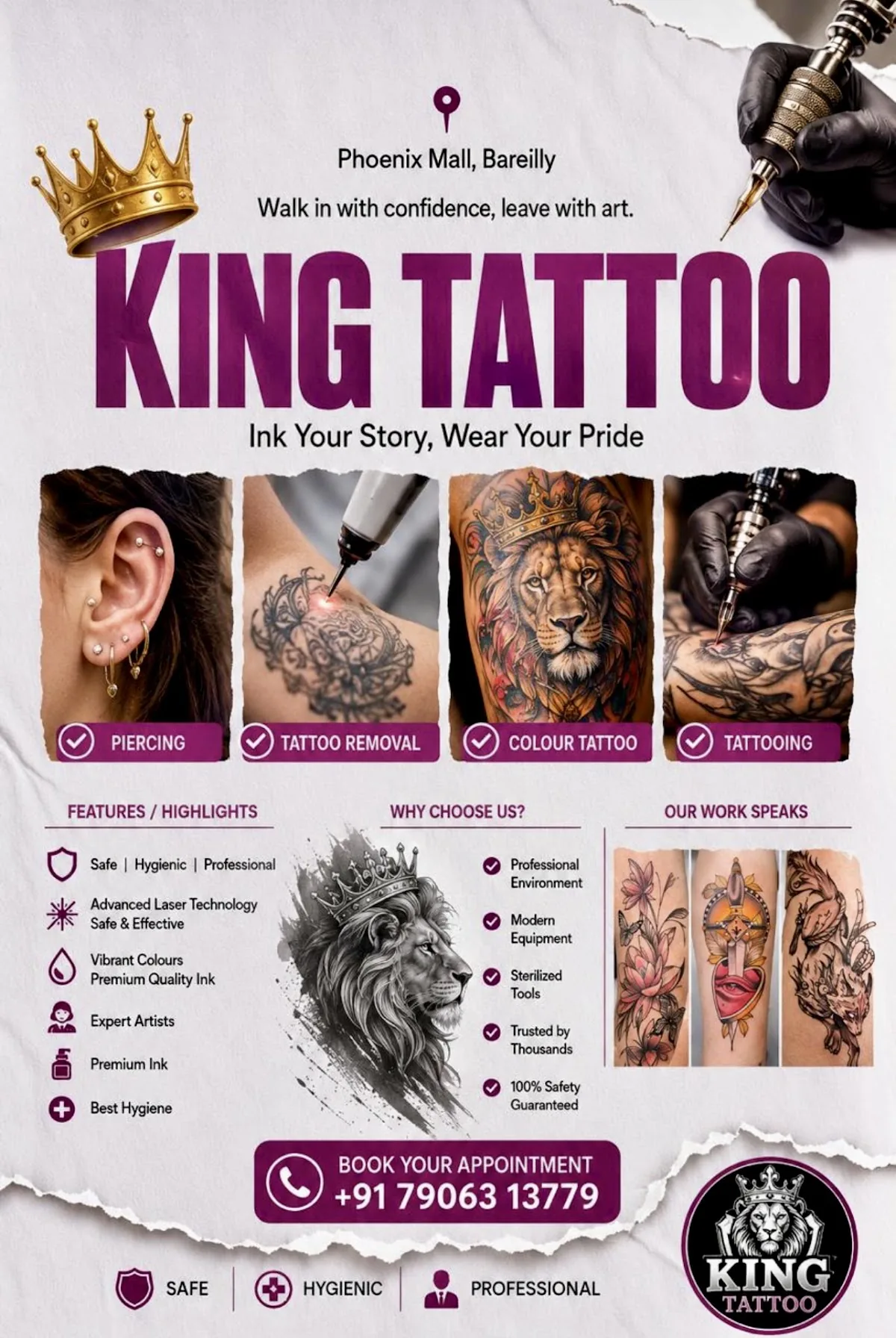 Tattoo by King Tattoo Dubai ️ ️ ️ ️ ️ at King Tattoo Dubai ️ ️ ️ ️ ️