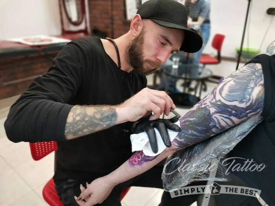 Tattoo by Классик тату, студия татуировки и пирсинга at Классик тату, студия татуировки и пирсинга