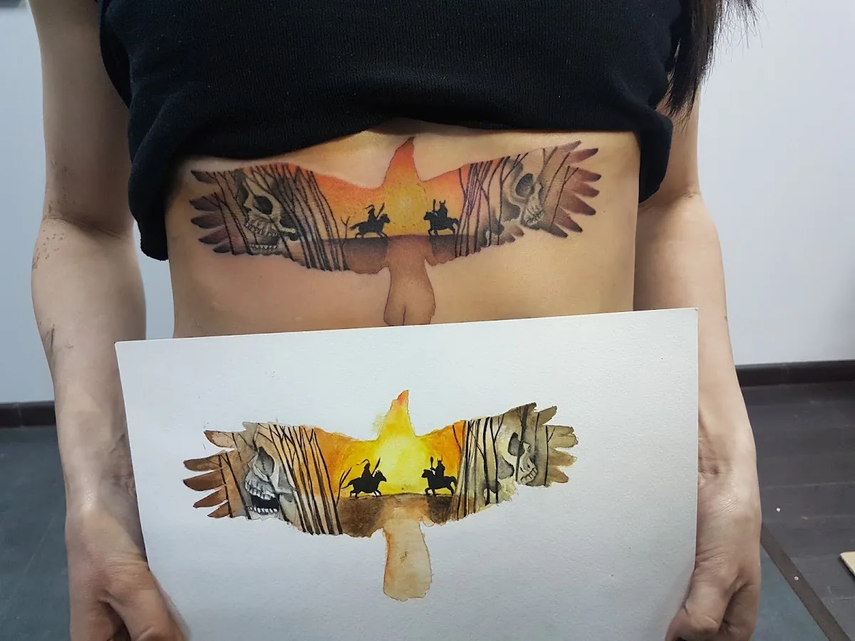 Tattoo by Klukva, тату-салон at Klukva, тату-салон