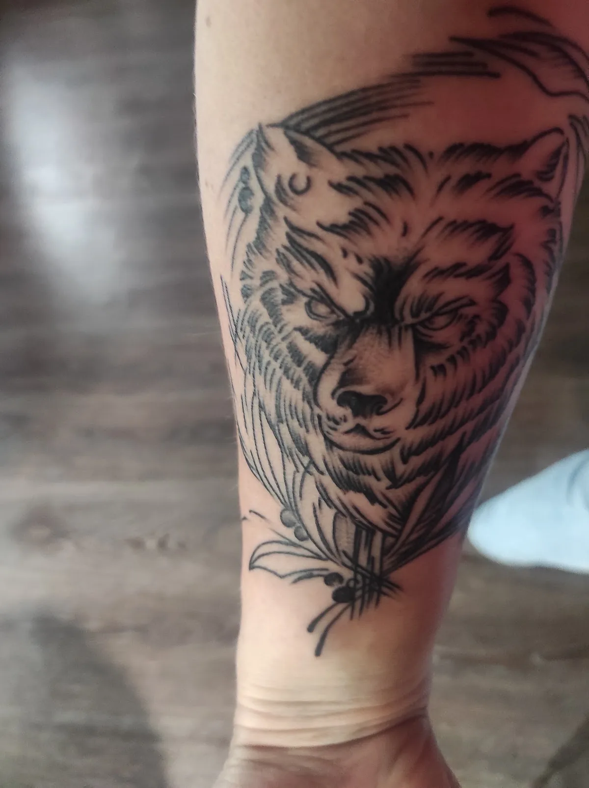 Tattoo by Кожа да кости, тату-студия at Кожа да кости, тату-студия