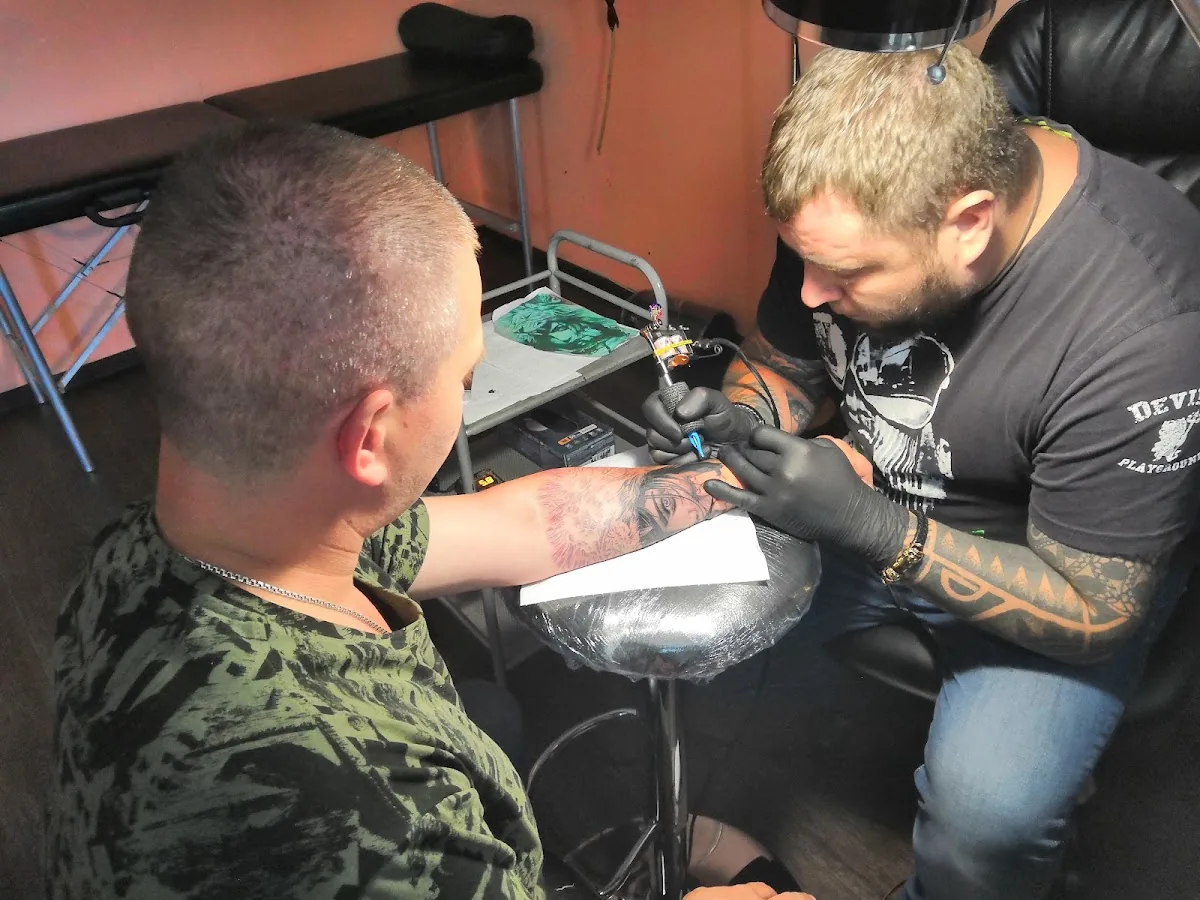 Tattoo by Кожа да кости, тату-студия at Кожа да кости, тату-студия