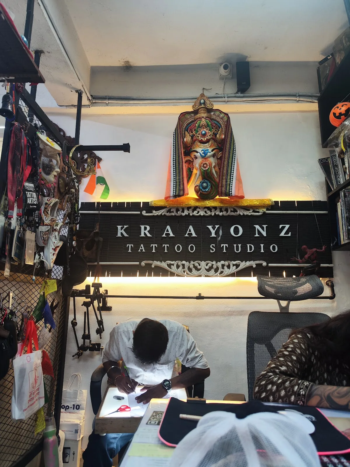 Tattoo by Kraayonz Tattoo and Piercing Studio at Kraayonz Tattoo and Piercing Studio