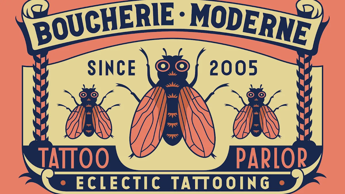 Tattoo by La Boucherie Moderne at La Boucherie Moderne