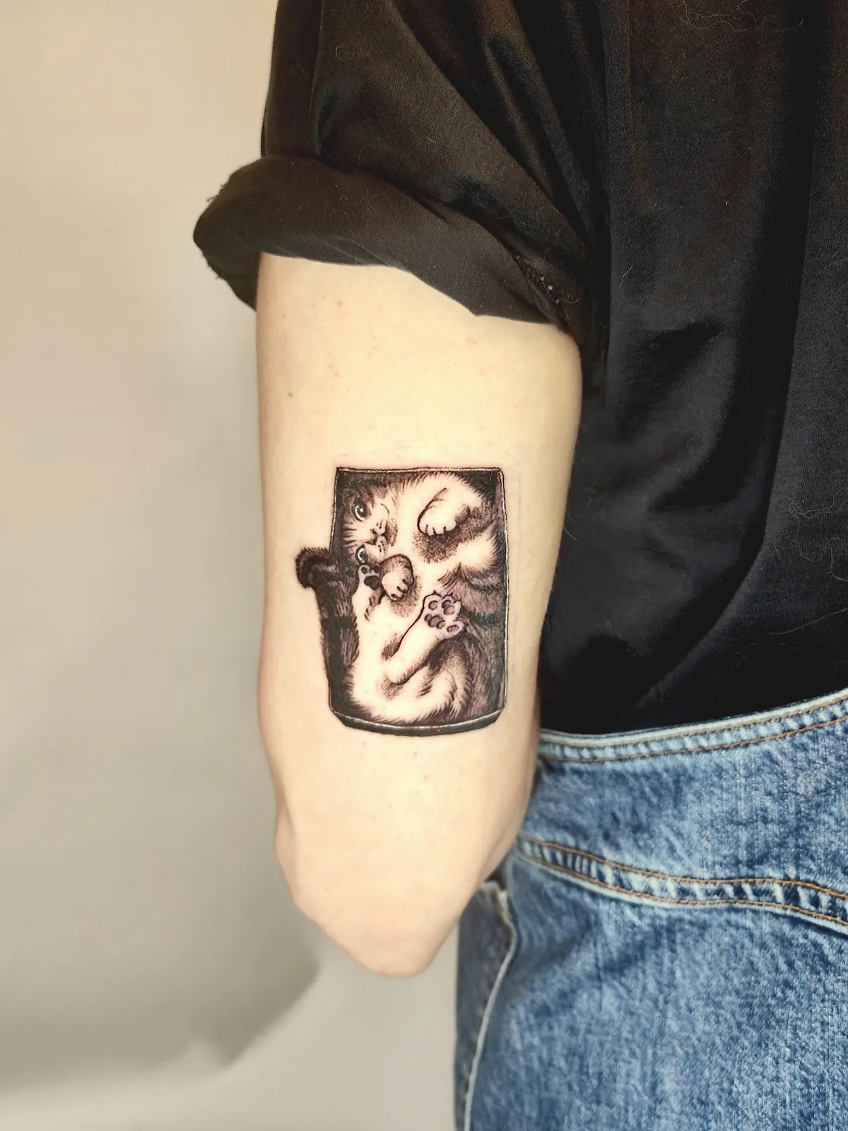 Tattoo by La Boucherie Moderne at La Boucherie Moderne