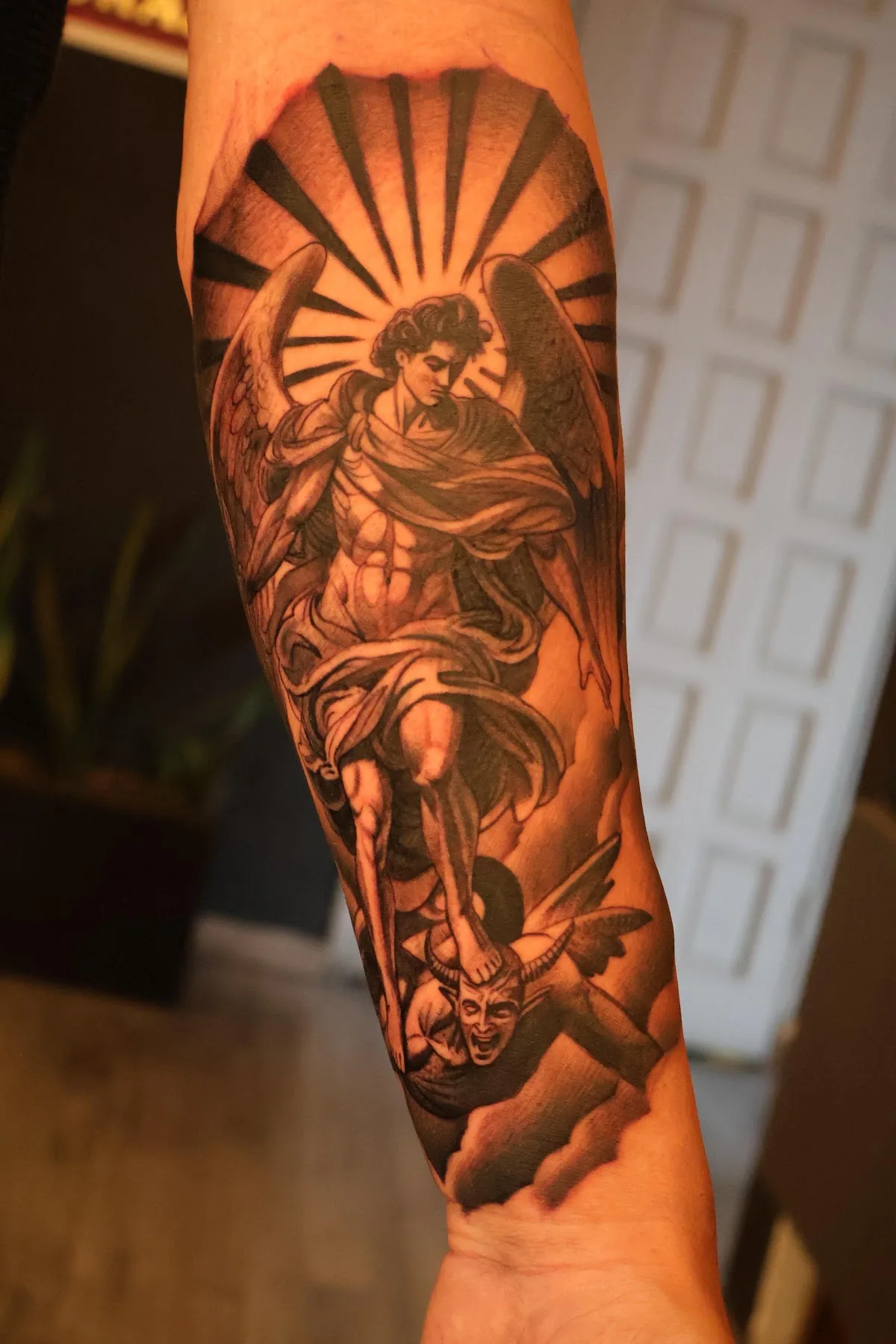 Tattoo by La Navaja Tattoo at La Navaja Tattoo