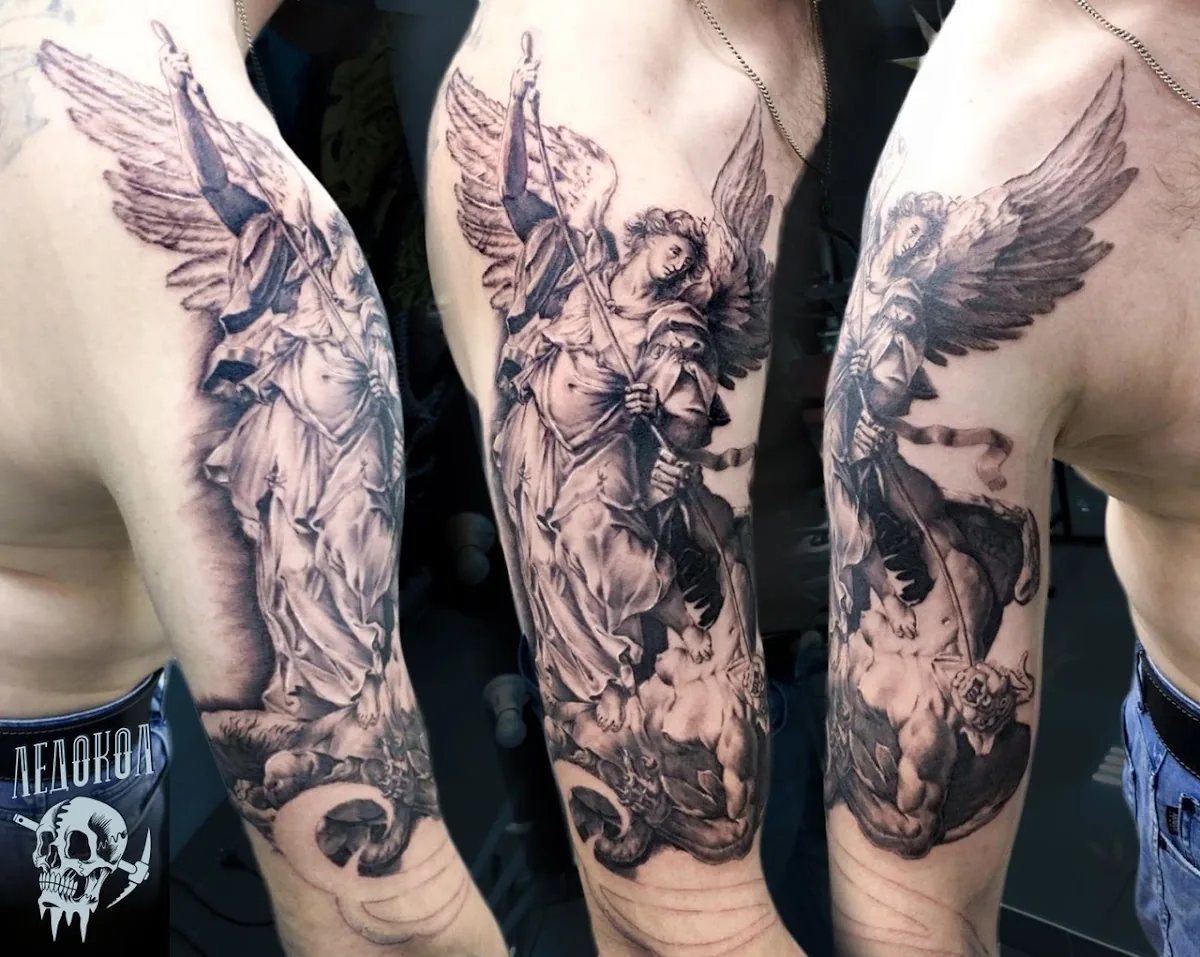 Tattoo by Ледокол, студия татуировки at Ледокол, студия татуировки