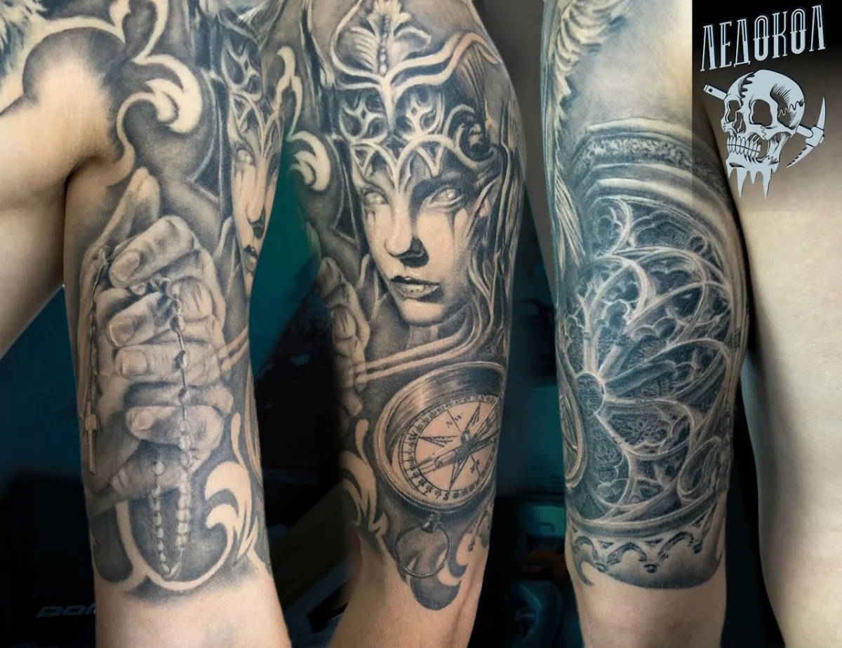 Tattoo by Ледокол, студия татуировки at Ледокол, студия татуировки