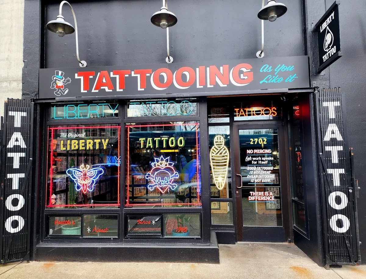 Tattoo by Liberty Tattoo Seattle at Liberty Tattoo Seattle